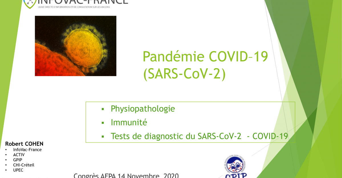 Diaporama Commenté - Pandémie COVID-19 (SARS-CoV-2)